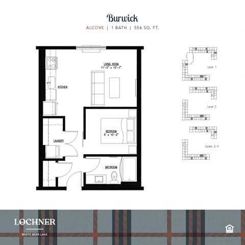 the floor plan of the apartment
